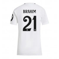 Real Madrid Brahim Diaz #21 Heimtrikot Frauen 2024-25 Kurzarm